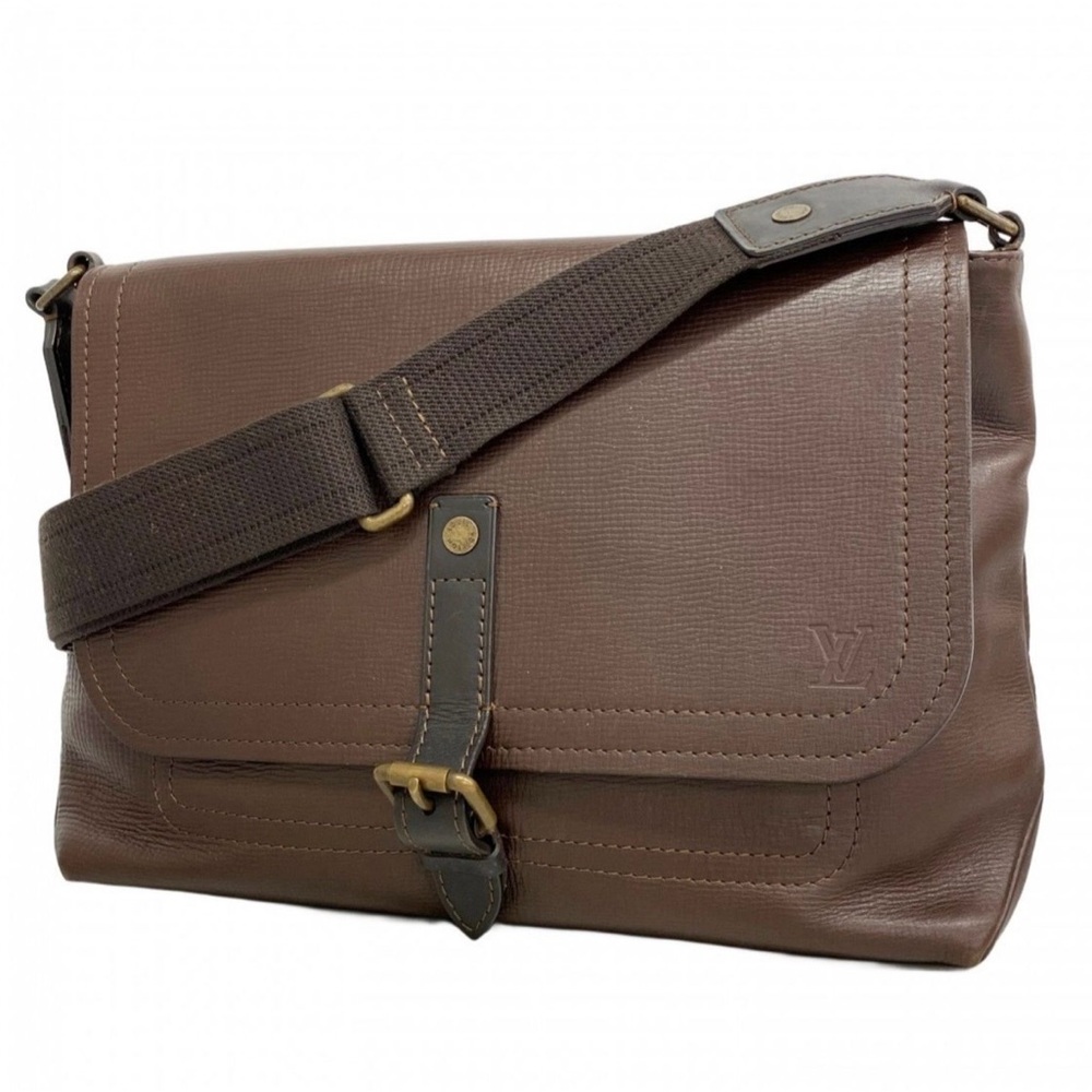 Authentic Louis Vuitton Coffee Utah unisex messenger laptop bag